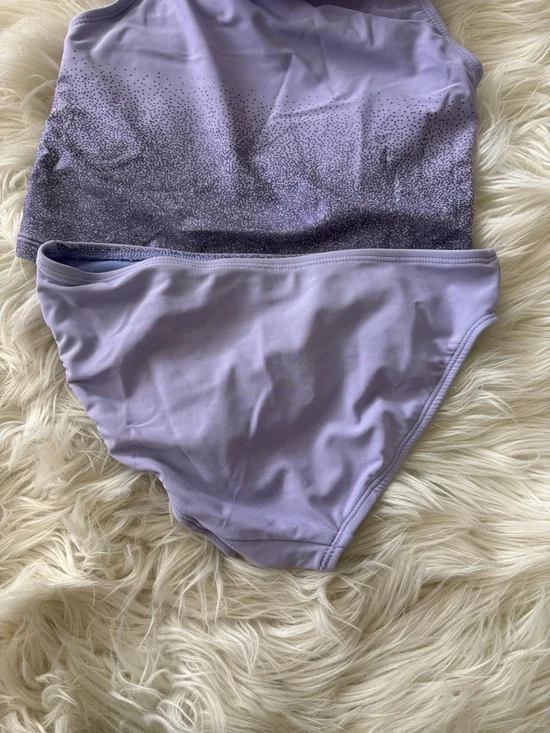 George Lavender Ruffle Tankini Set - Picture 2 of 3